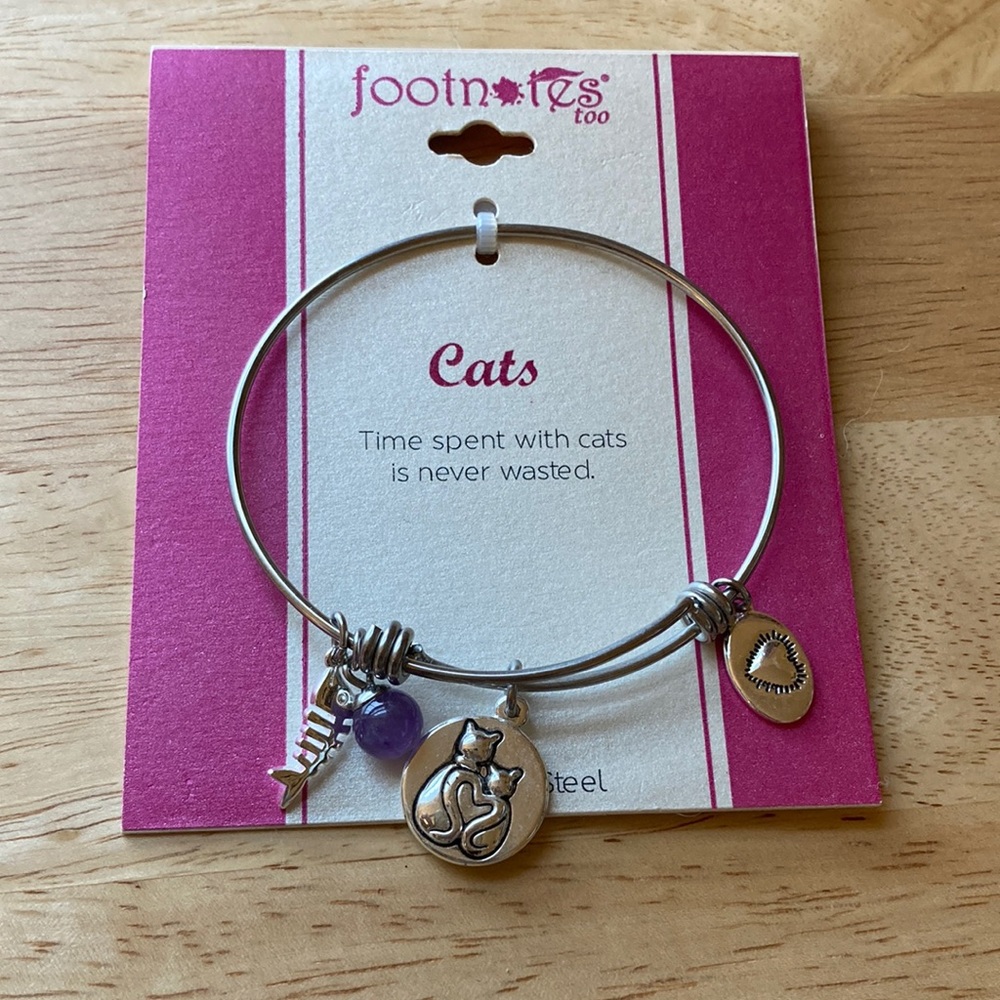FootNotes Too Car Charm Bracelet